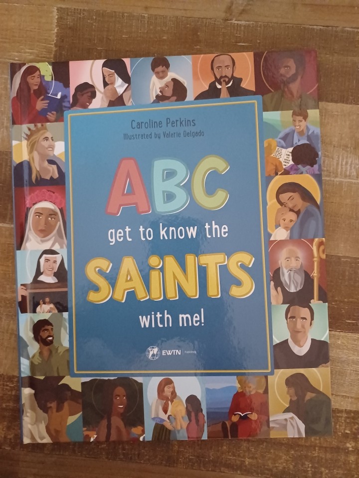 ABC Get to know the Saints with me (Lg Book)