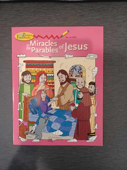 Hidden Pictures Miracles and Parables of Jesus
