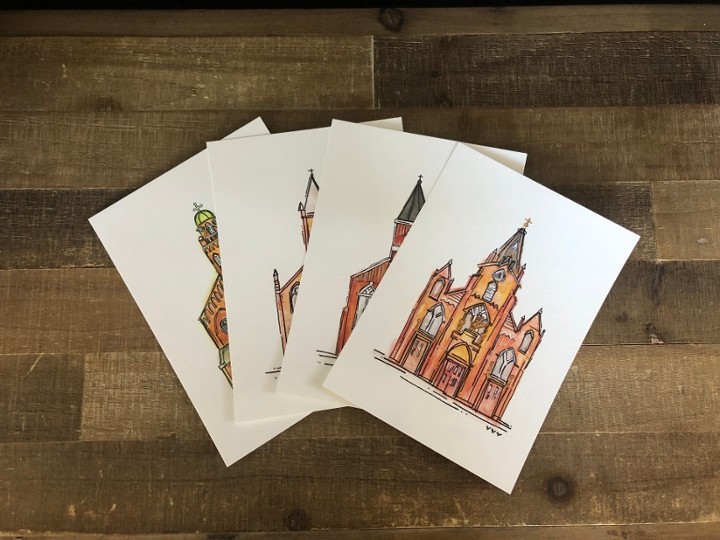 Church Stationary Prints