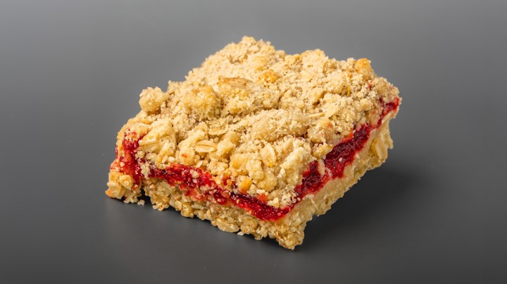 Raspberry Oatmeal Bar