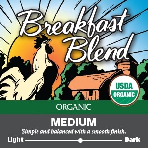 1lb Organic Breakfast Blend