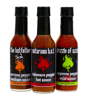 HOT SAUCE SET (all 3 hot sauces)