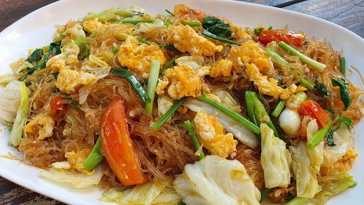 Pad Woon Sen Shrimp Noodle (Silver Noodles)