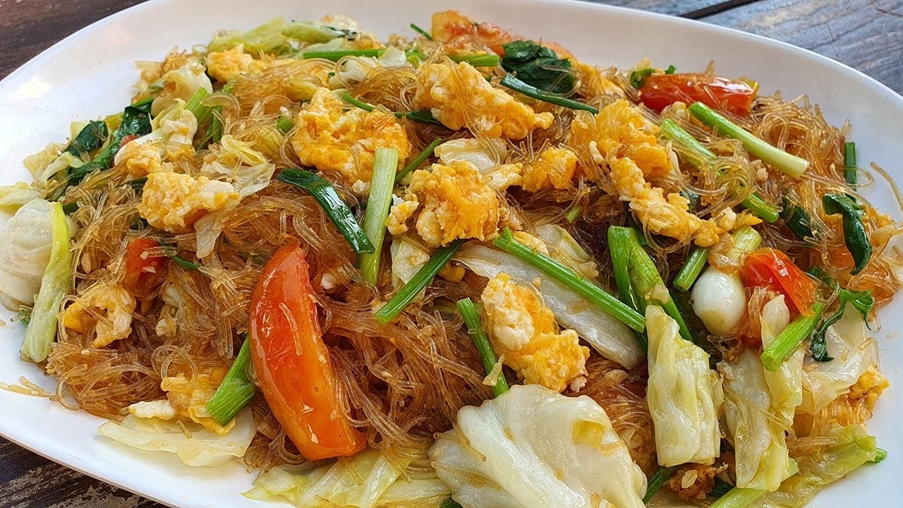 Pad Woon Sen Basa Fish Noodle (Silver Noodles)