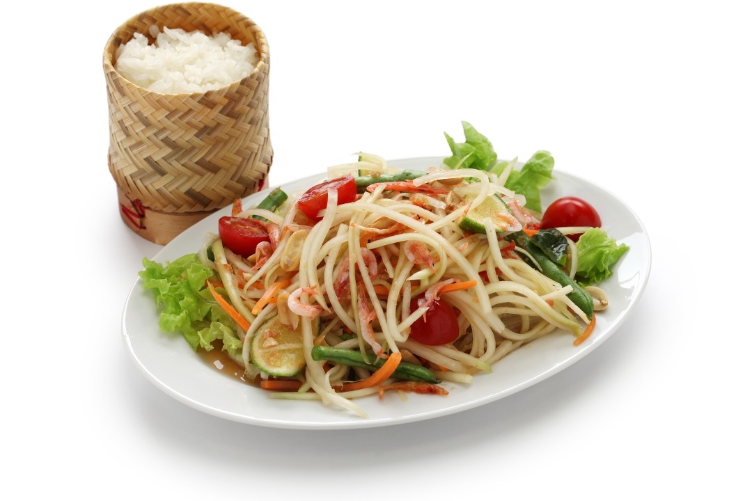 Lao Papaya Salad - Somtum Lao