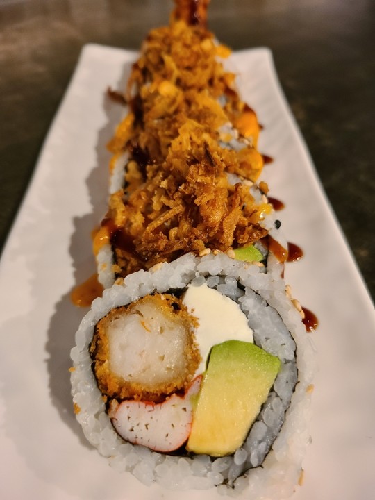 C.6 Tempura Philly Roll