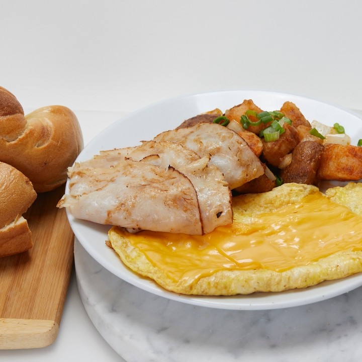 Turkey, Egg & Cheese Platter