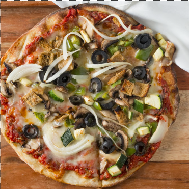 Small Gluten-Free Vegetarian Pizza