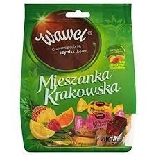 Wawel Krakow Mix Chocolate Coated Jelly Sweets