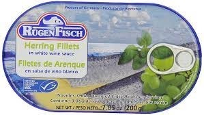 RugenFisch Herring Fillets in White Wine Sauce