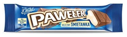 E. Wedel Pawelek Cream Filled Chocolate Bar