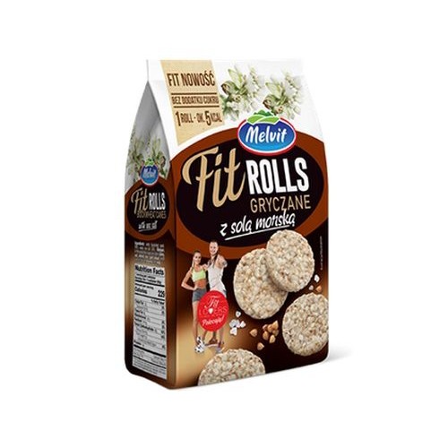 Melvit Fit Rolls Buckwheat & Sea Salt