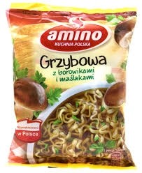 Amino Mushroom Instant Noodle Soup