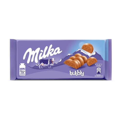 Milka Bubbly Chocolate Bar