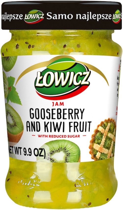 Lowicz Gooseberry-Kiwi Jam