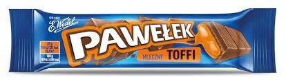 E. Wedel Pawelek Toffee Filled Chocolate Bar