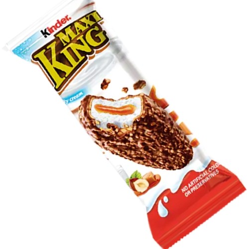 Kinder Baton Maxi King Crispy Wafer Filled w/ Caramel Cream