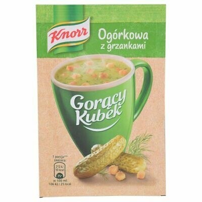 Knorr Cucumber Soup w/ Croutons