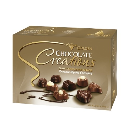 Solidarnosc Golden Chocolate Creations Gift Box