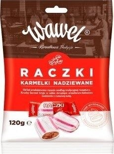 Wawel Raczki Caramels w/ Peanut Rum Filling