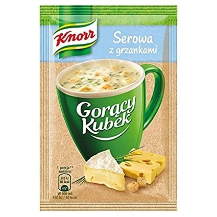 Knorr Instant Cheese w/ Croutons Single Serve Soup Mix