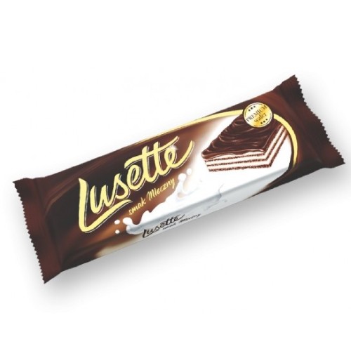 Lusette Dark Chocolate Wafer with Milk Filling