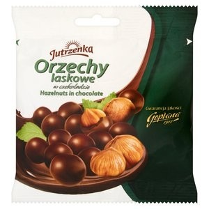 Jutrzenka Hazelnuts in Dark Chocolate