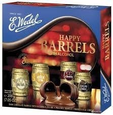 E. Wedel Happy Barrels with Alcohol
