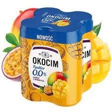 Okocim Mango Passion Fruit Non-Alcoholic Beer 4-Pack