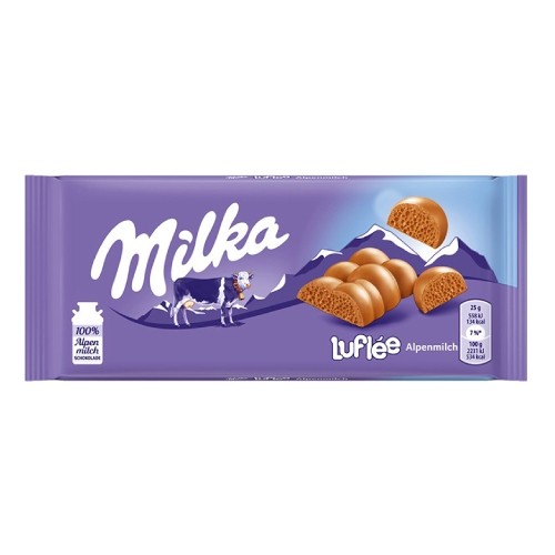 Milka Luflee Air Chocolate Bar