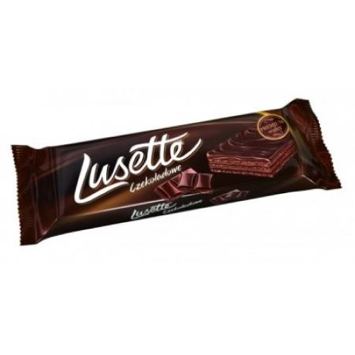 Lusette Dark Chocolate Wafer with Chocolate Filling