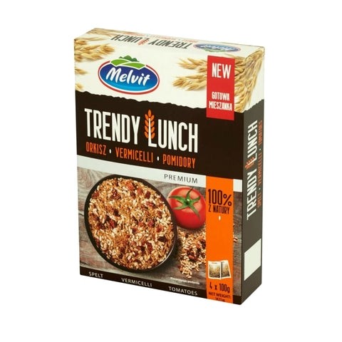 Melvit Trendy Lunch w/ Spelt, Vermicelli & Tomato (4 packets)