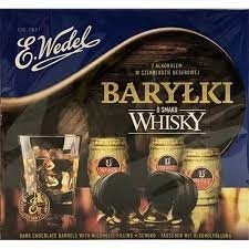 E. Wedel Happy Barrels with Whiskey