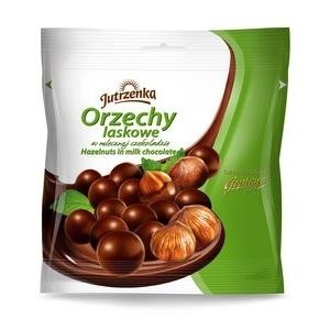 Jutrzenka Hazelnuts in Milk Chocolate