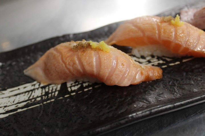 Aburi Salmon Belly (Seared)