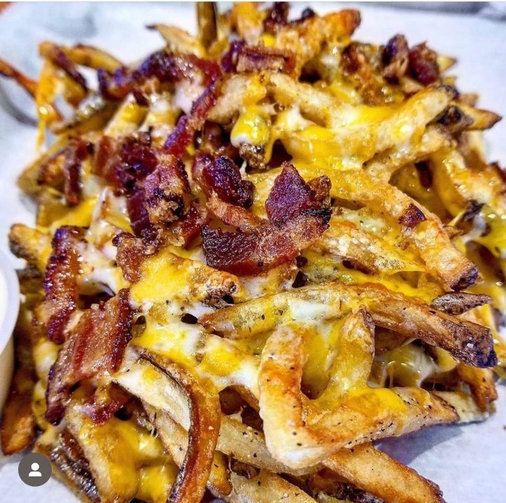 **1/2 Tray Bacon Cheese Fries