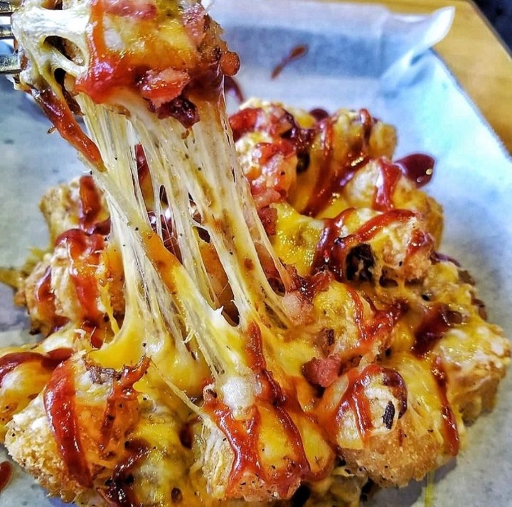 **1/2 Tray Loaded Tots