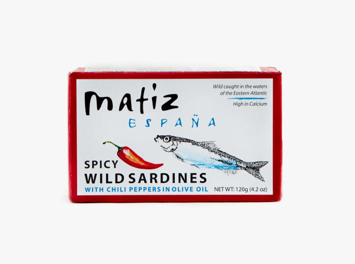 Matiz Wild Sardines with Piri Piri