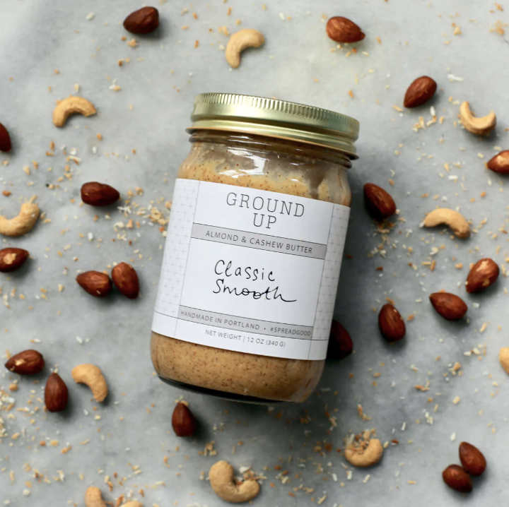 Ground Up Chunky Almond, Cashew + Coconut Butter