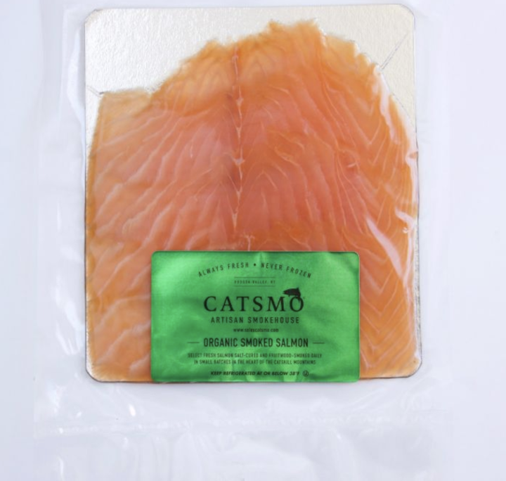 Catsmo Organic Smoked Salmon 8oz