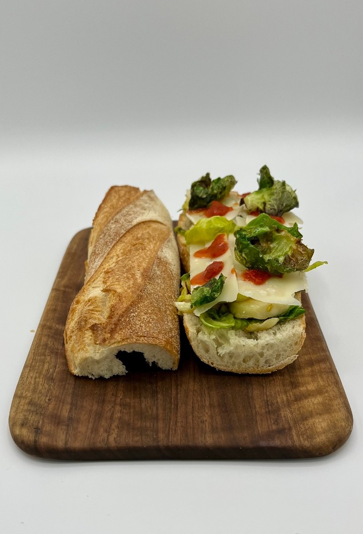 Roasted Brussels Sprout Sandwich