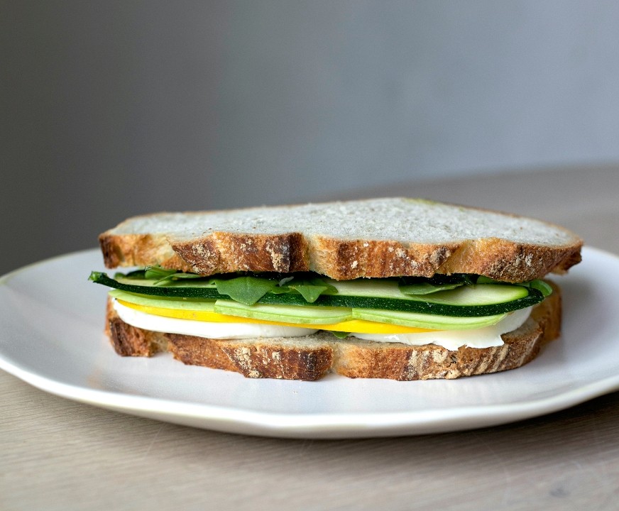 Zucchini Mozzarella Sandwich