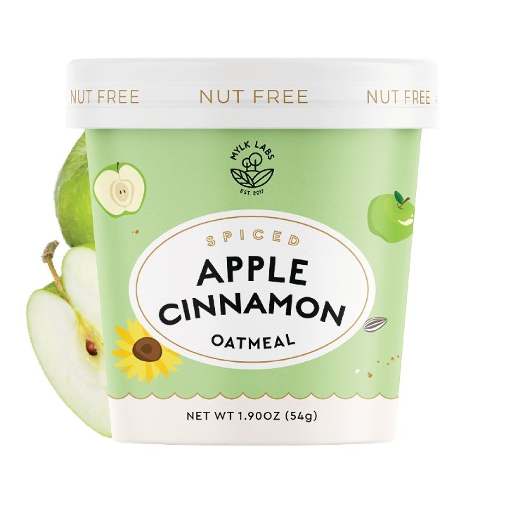 Nut Free Apple Cinnamon Oatmeal Cup