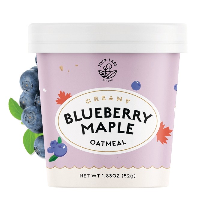 Blueberry Maple Oatmeal Cup