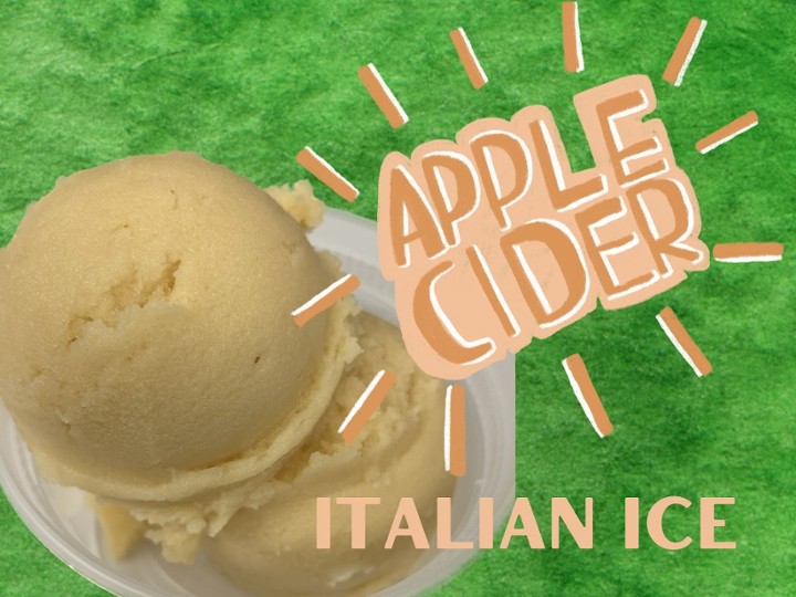 Apple Cider Italian Ice