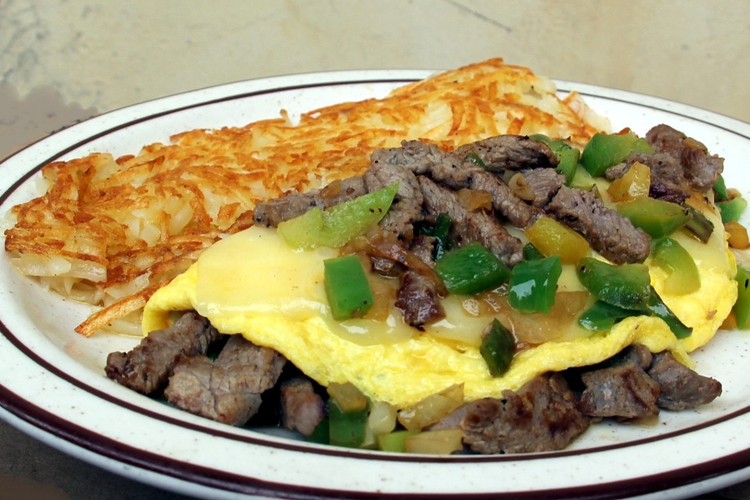 Steak Omelette