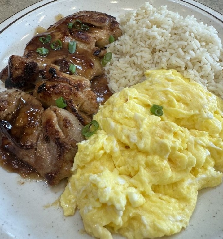 Teriyaki Chicken and Eggs