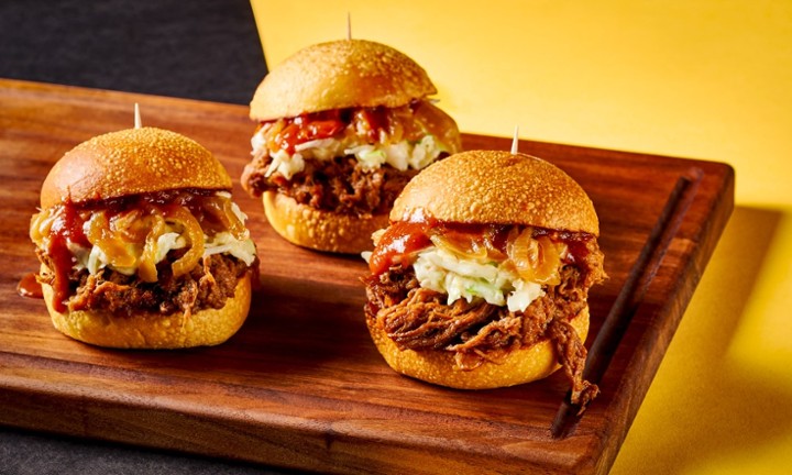 Pulled Brisket Sliders