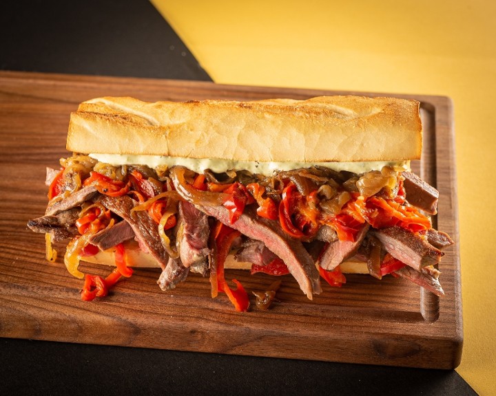 Grilled Philly Steak Sandwich