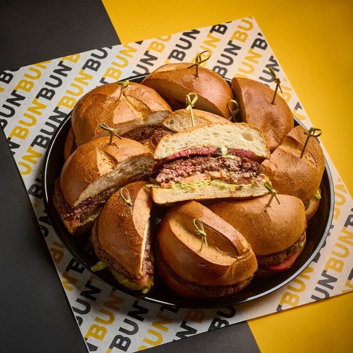 Small Pastrami Burger Platter